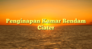 Penginapan Kamar Rendam Ciater