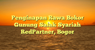 Penginapan Rawa Bokor Gunung Salak Syariah RedPartner, Bogor