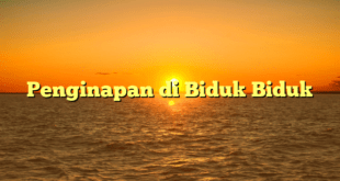 Penginapan di Biduk Biduk