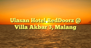 Ulasan Hotel RedDoorz @ Villa Akbar 3, Malang
