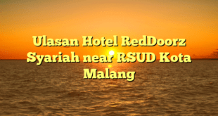 Ulasan Hotel RedDoorz Syariah near RSUD Kota Malang