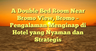 A Double Bed Room Near Bromo View, Bromo – Pengalaman Menginap di Hotel yang Nyaman dan Strategis