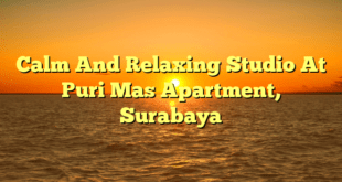 Calm And Relaxing Studio At Puri Mas Apartment, Surabaya