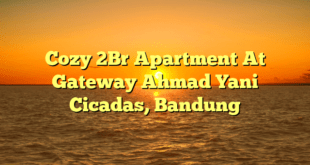 Cozy 2Br Apartment At Gateway Ahmad Yani Cicadas, Bandung