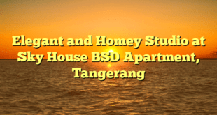 Elegant and Homey Studio at Sky House BSD Apartment, Tangerang