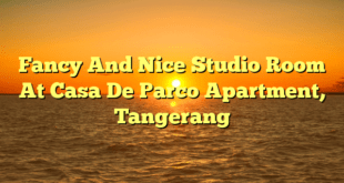 Fancy And Nice Studio Room At Casa De Parco Apartment, Tangerang
