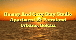Homey And Cozy Stay Studio Apartment At Patraland Urbano, Bekasi