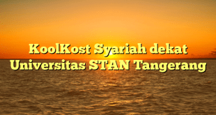 KoolKost Syariah dekat Universitas STAN Tangerang