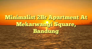 Minimalist 2Br Apartment At Mekarwangi Square, Bandung