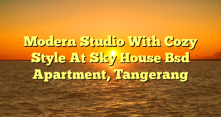 Modern Studio With Cozy Style At Sky House Bsd Apartment, Tangerang