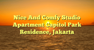 Nice And Comfy Studio Apartment Capitol Park Residence, Jakarta