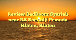 Review RedDoorz Syariah near RS Soeradji Pemuda Klaten, Klaten