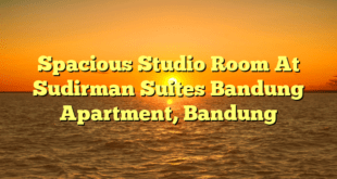 Spacious Studio Room At Sudirman Suites Bandung Apartment, Bandung