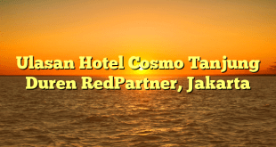 Ulasan Hotel Cosmo Tanjung Duren RedPartner, Jakarta