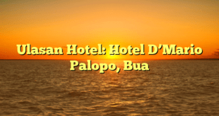 Ulasan Hotel: Hotel D’Mario Palopo, Bua