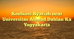 Koolkost Syariah near Universitas Ahmad Dahlan Ka Yogyakarta